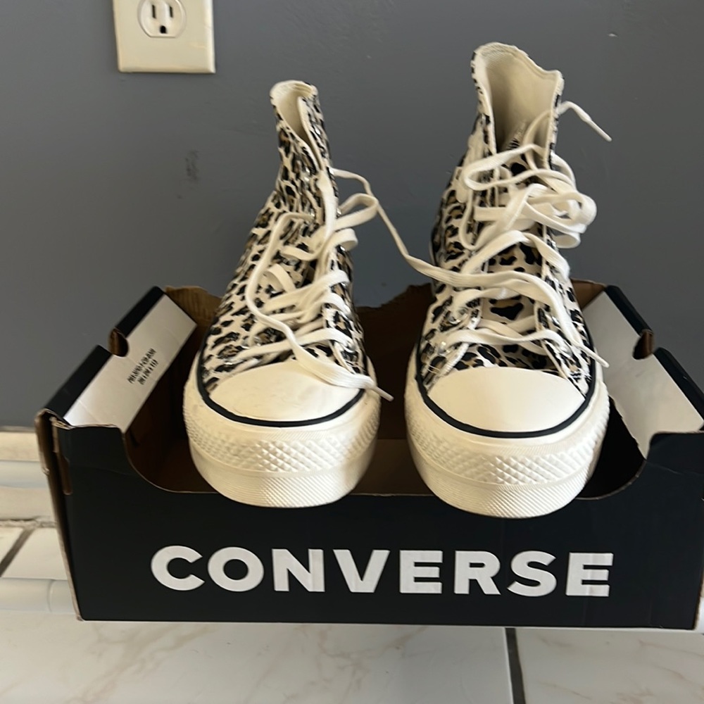 Converse high top sneakers